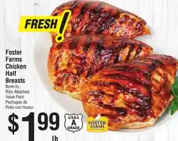 Smart & Final Foster Farms Chicken Half Breasts offer