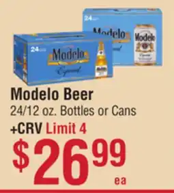 Smart & Final Modelo Beer offer