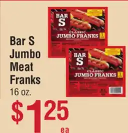 Smart & Final Bar S Jumbo Meat Franks offer