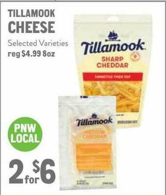 New Seasons Market Tillamook Cheese offer