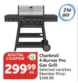 Pavilions Charbroil 4-Burner Pro Gas Grill offer