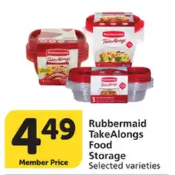 Pavilions Rubbermaid TakeAlongs Food Storage offer