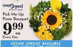 Pavilions Pick Me Up Posie Bouquet offer