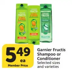 Pavilions Garnier Fructis Shampoo or Conditioner offer