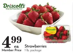 Pavilions Strawberries offer