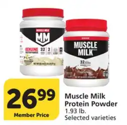 Pavilions Muscle Milk Protein Powder offer