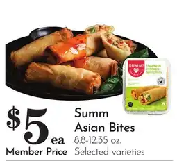 Pavilions Summ Asian Bites offer
