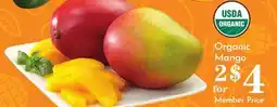 Pavilions Organic Mango offer
