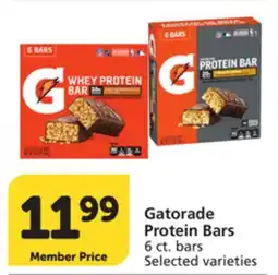 Pavilions Gatorade Protein Bars offer