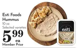 Pavilions Esti Foods Hummus offer