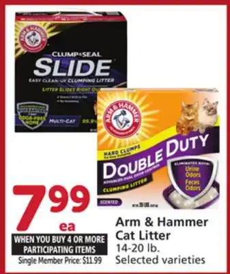 Vons Arm & Hammer Cat Litter offer