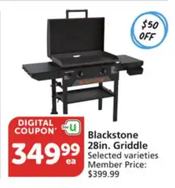 Vons Blackstone 28in. Griddle offer