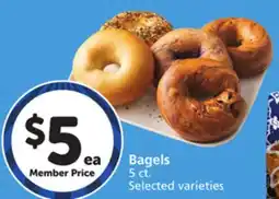 Vons Bagels offer