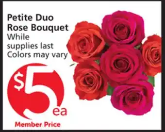 Vons Petite Duo Rose Bouquet offer
