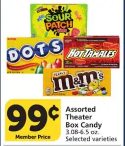 Vons Assorted Theater Box Candy offer