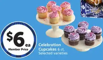 Vons Celebration Cupcakes offer