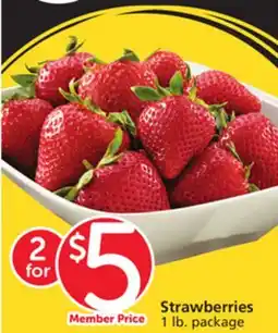 Vons Strawberries offer