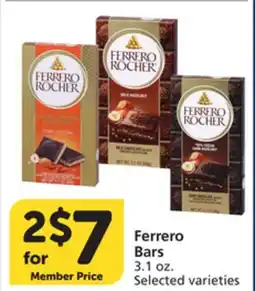 Vons Ferrero Bars offer