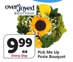 Vons Overjoyed Pick Me Up Posie Bouquet offer