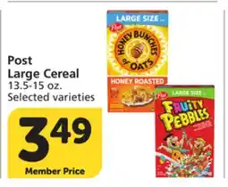 Vons Post Large Cereal offer