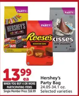 Vons Hershey's Party Bag offer