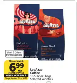 Vons LavAzza Coffee offer