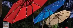 Ace Hardware Solar LED 9 Ft. Tiltable Market Umbrella offer