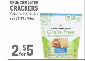 New Seasons Market Crunchmaster Crackers offer