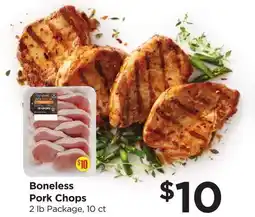 Food 4 Less Boneless Pork Chops offer