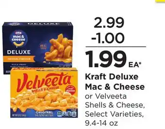 Food 4 Less Kraft Deluxe Mac & Cheese offer