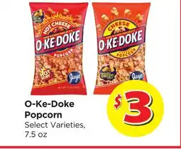 Food 4 Less O-Ke-Doke Popcorn offer