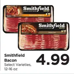 Food 4 Less Smithfield Bacon offer