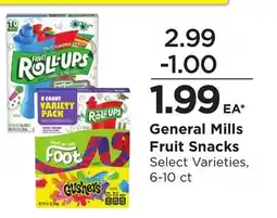 Food 4 Less General Mills Fruit Snacks offer