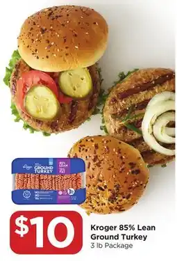 Food 4 Less Kroger 85% Lean Ground Turkey offer