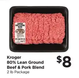 Food 4 Less Kroger 80% Lean Ground Beef & Pork Blend offer