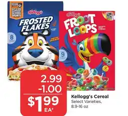 Food 4 Less Kellogg's Cereal offer