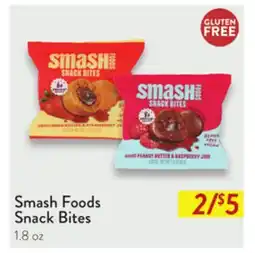 Fresh Thyme Smash Foods Snack Bites offer
