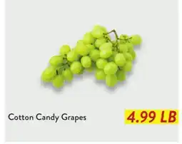 Fresh Thyme Cotton Candy Grapes offer