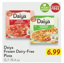 Fresh Thyme Frozen Dairy-Free Pizza offer