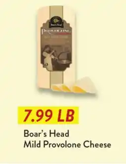 Fresh Thyme Boar's Head Mild Provolone Cheese offer