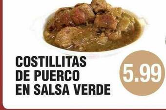 Carnicerias Jimenez Costillitas De Puerco En Salsa Verde offer