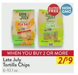 Fresh Thyme Late July Tortilla Chips offer