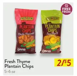 Fresh Thyme Fresh Thyme Plantain Chips offer