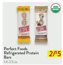 Fresh Thyme Perfect Foods Refrigerated Protein Bars offer