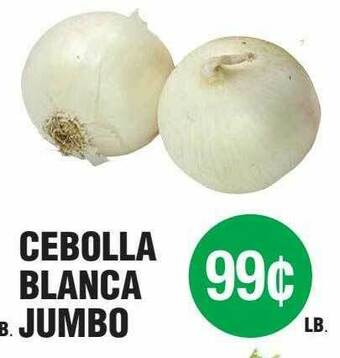 Cebolla Blanca Jumbo