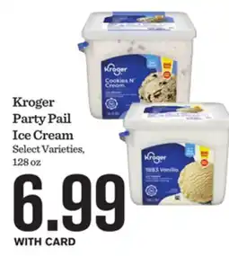 Mariano's Kroger Party Pail Ice Cream offer