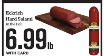 Mariano's Eckrich Hard Salami offer