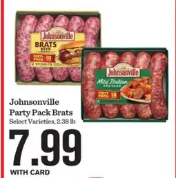 Mariano's Johnsonville Party Pack Brats offer