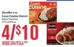 Mariano's Stouffer's or Lean Cuisine Entrée offer