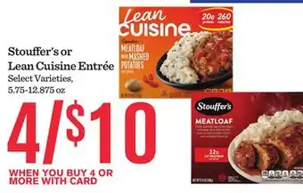 Mariano's Stouffer's or Lean Cuisine Entrée offer